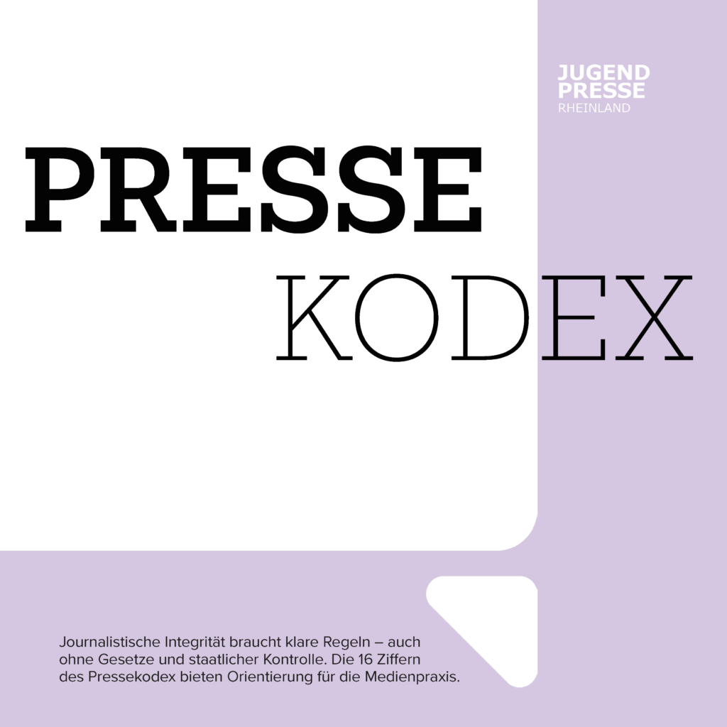 Titelseite des eBooks "Pressekodex"